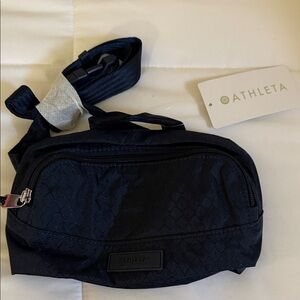 Athleta Navy Crossbody Bag